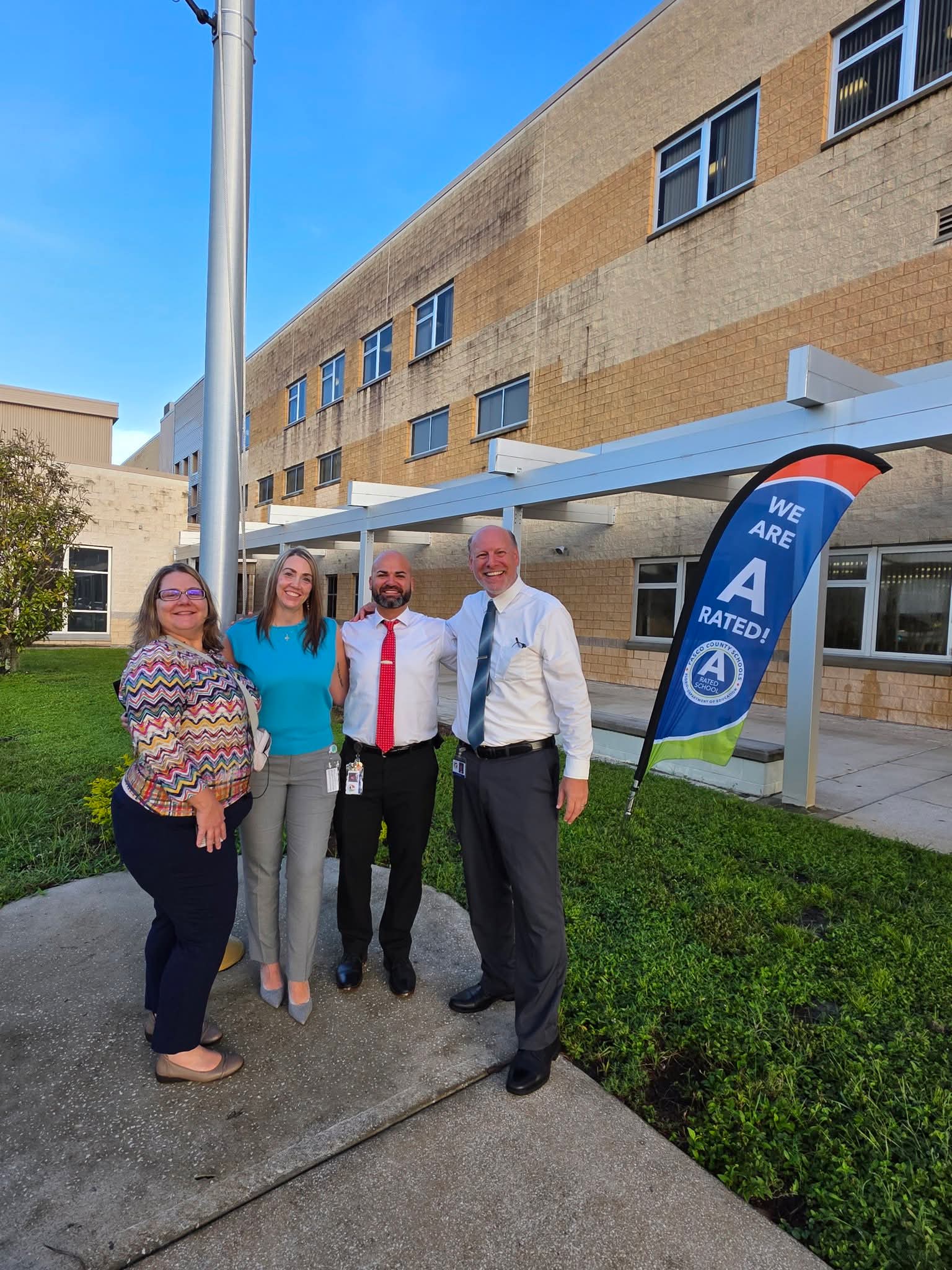 <p>Photo of administration team</p>