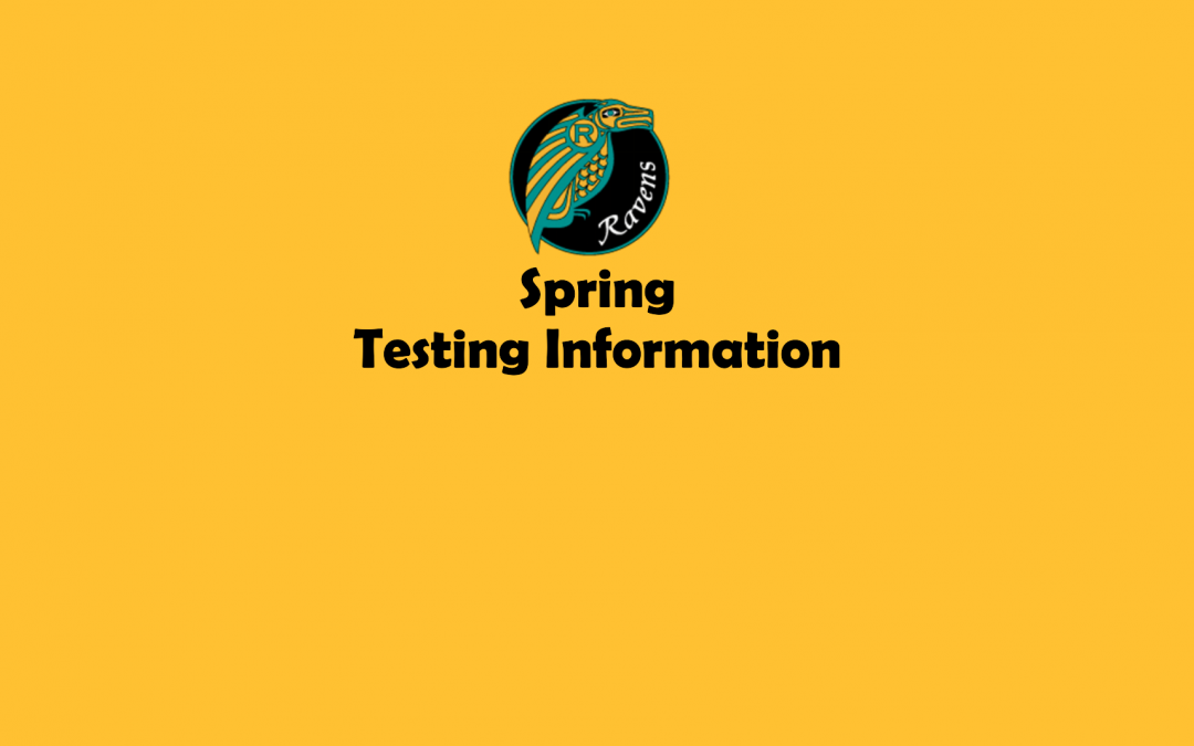 Testing Information Spring 2022