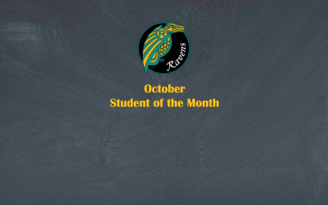 October Student of the Month