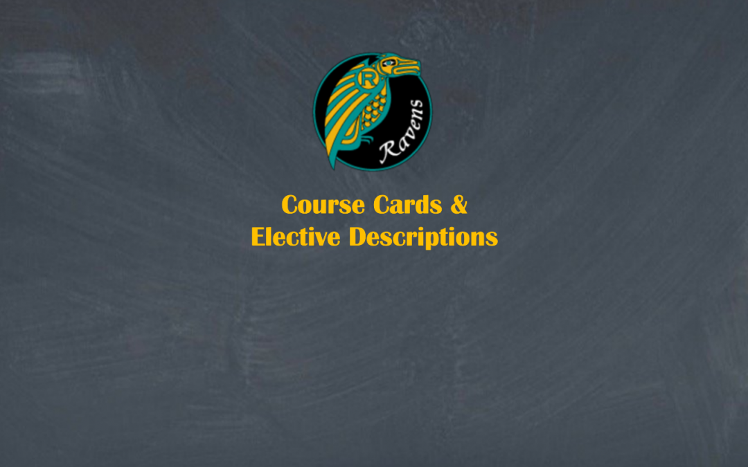 Course Cards & Elective Descriptions