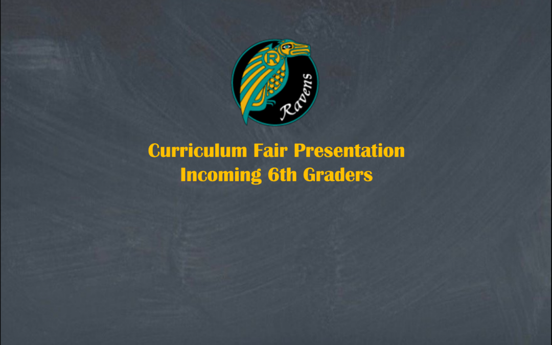 Curriculum Fair Presentation